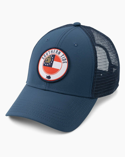 Georgia Patch Performance Trucker Hat | Southern Tide Essential