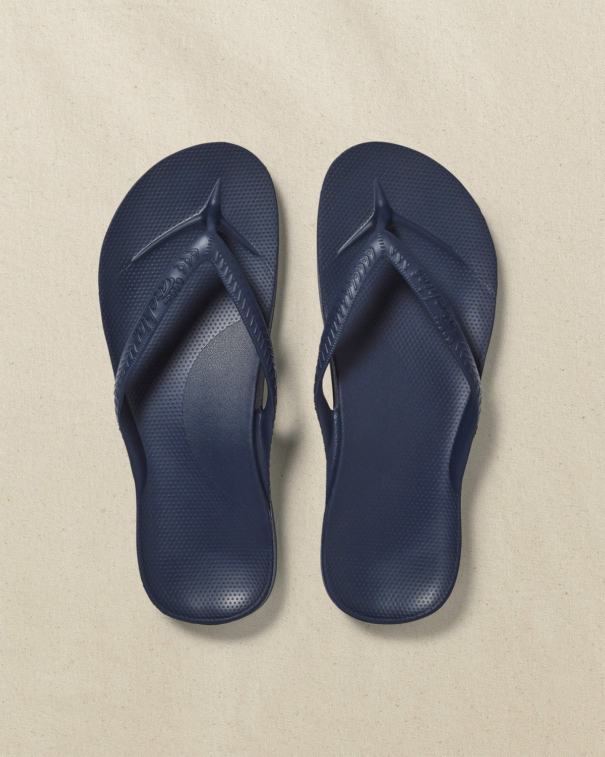Archies Navy Arch Support Flip Flop | Southern Tide Top Pick