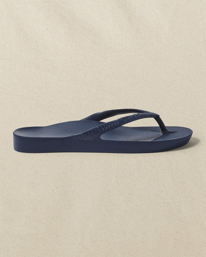 Archies Navy Arch Support Flip Flop | Southern Tide Top Pick