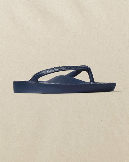 Archies Navy Arch Support Flip Flop | Southern Tide Top Pick