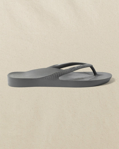 Archies Charcoal Arch Support Flip Flop | Southern Tide Best Seller