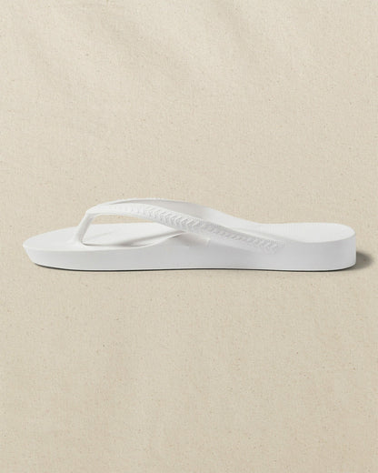Archies Classic White Arch Support Flip Flop | Southern Tide Value