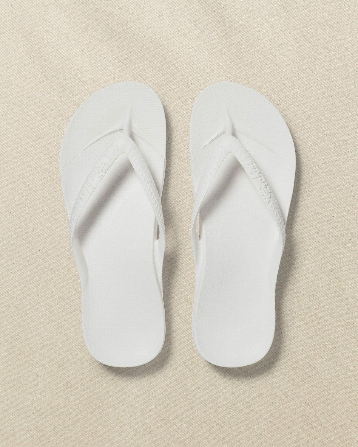 Archies Classic White Arch Support Flip Flop | Southern Tide Value