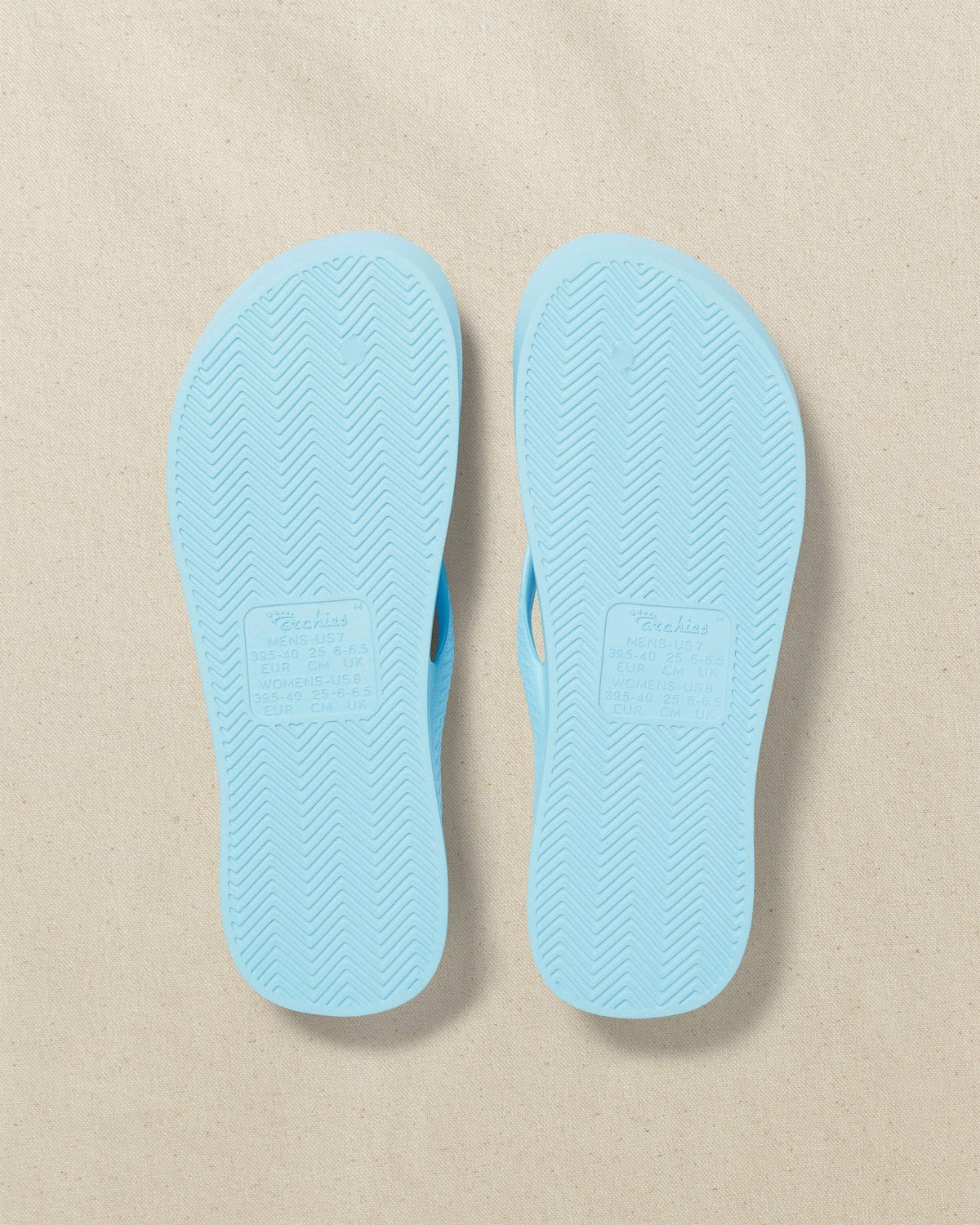 Archies Sky Blue Arch Support Flip Flop | Southern Tide Latest