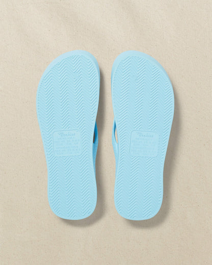 Archies Sky Blue Arch Support Flip Flop | Southern Tide Latest