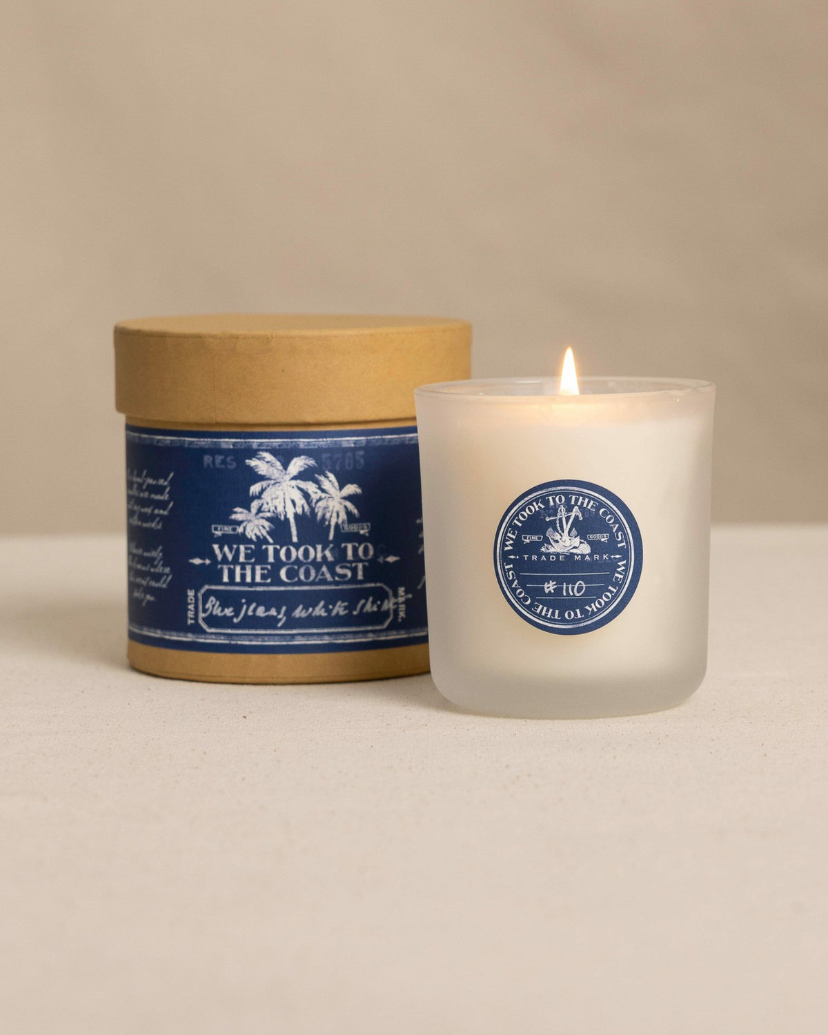 Blue Jeans, White Shirt Candle | Southern Tide Discount