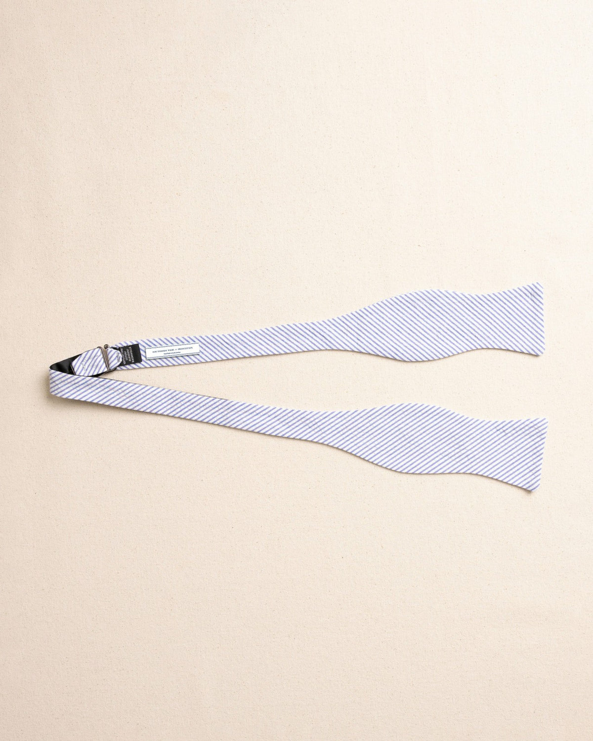 High Cotton Blue and White Seersucker Bow Tie | Southern Tide Featured