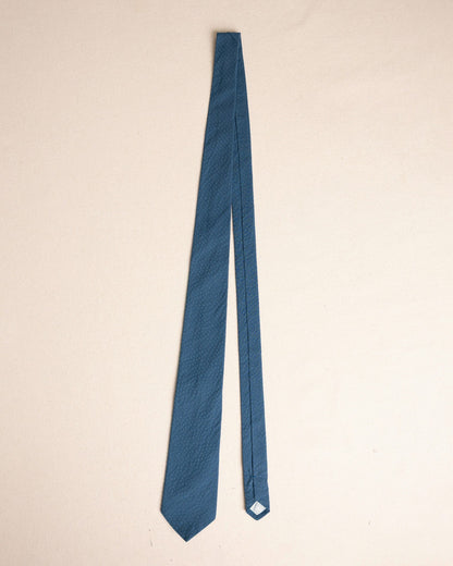 High Cotton Nautical Blue Seersucker Necktie | Southern Tide Quality