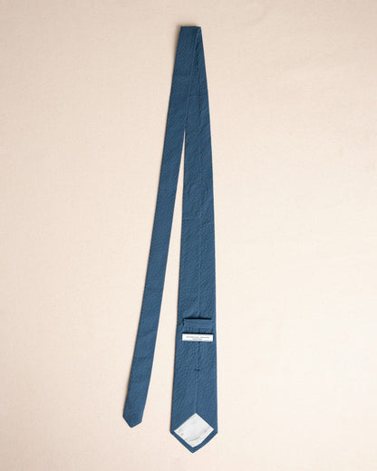 High Cotton Nautical Blue Seersucker Necktie | Southern Tide Quality