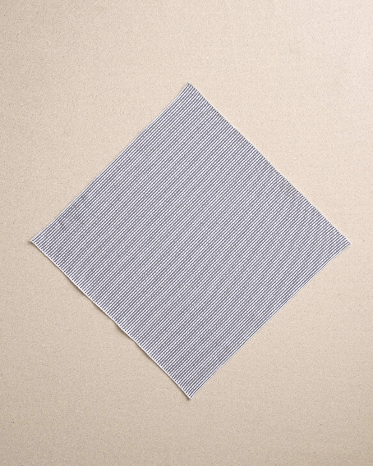 Blue and White Seersucker Pocket Square | Southern Tide Sale
