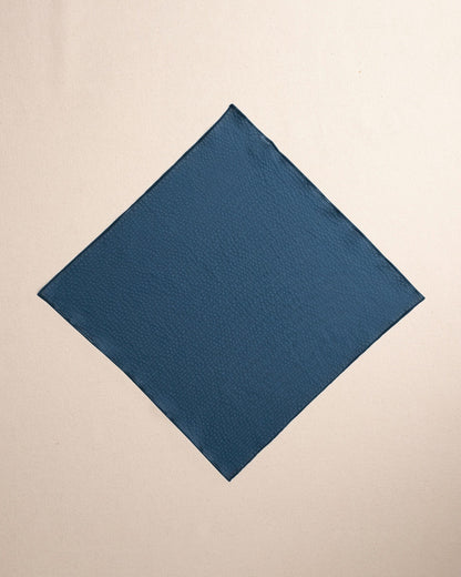 Nautical Blue Seersucker Pocket Square | Southern Tide Popular