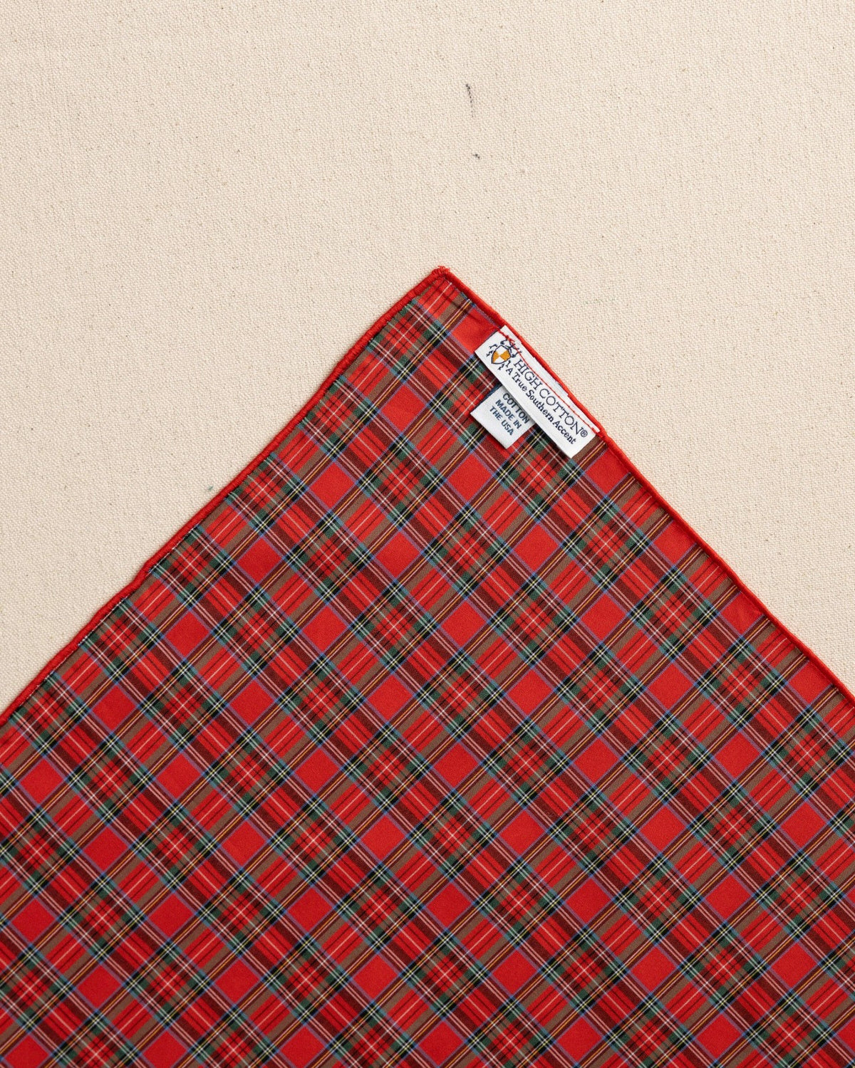 MacIntosh Tartan Pocket Square | Southern Tide Special Offer