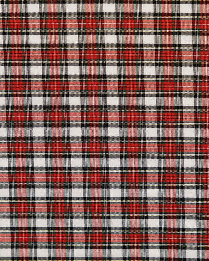 Peppermint Plaid Cotton Pocket Square | Southern Tide Hot Sale