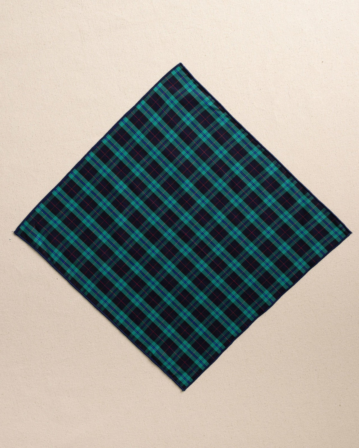 Macleod Tartan Pocket Square | Southern Tide Featured
