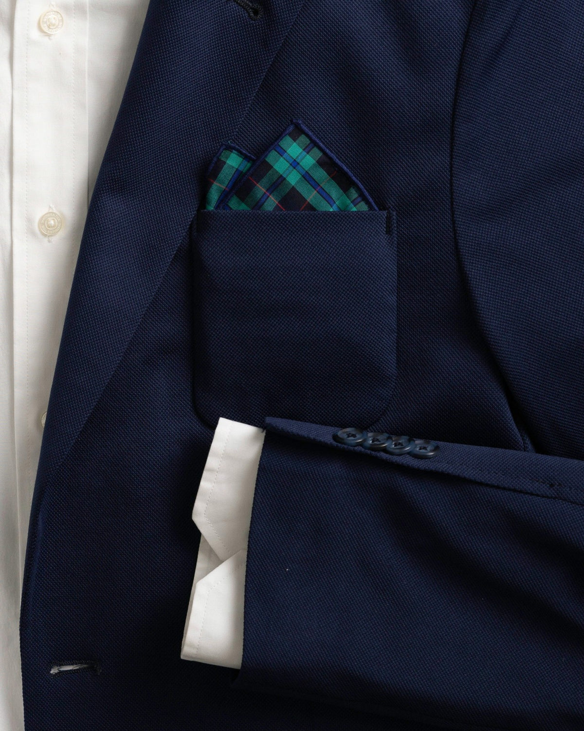 Macleod Tartan Pocket Square | Southern Tide Featured