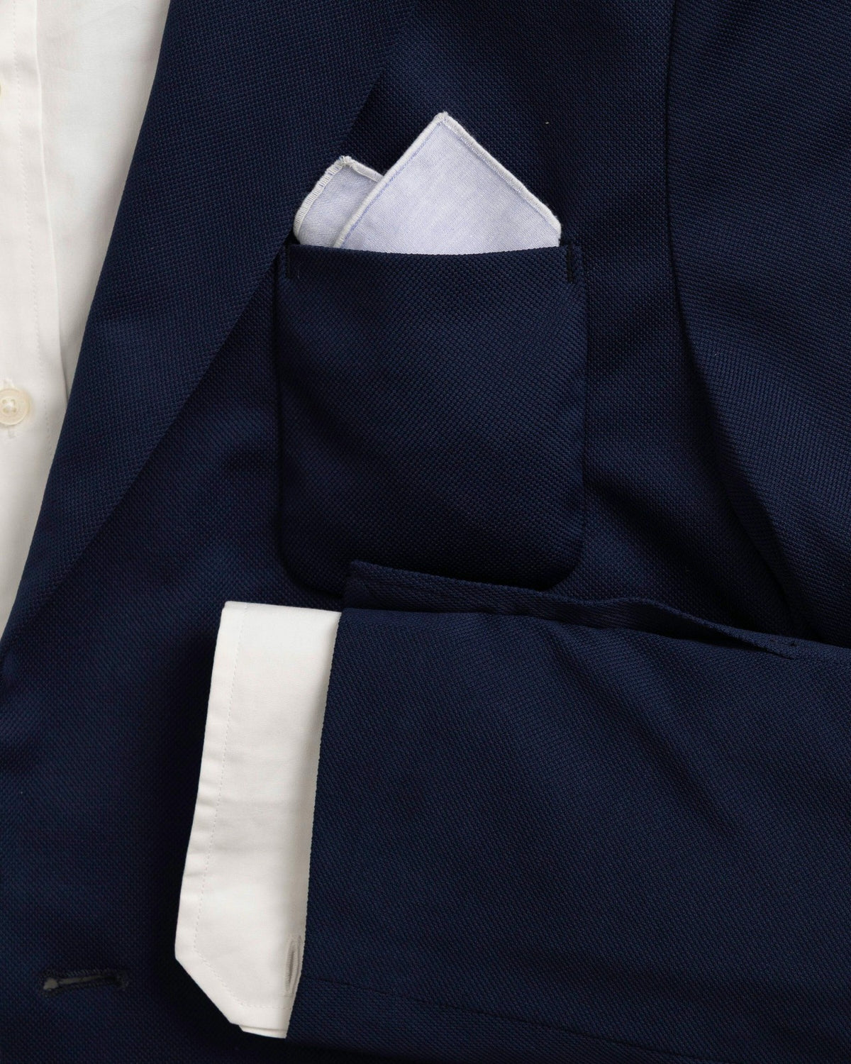 Blue Chambray Pocket Square | Southern Tide Premium