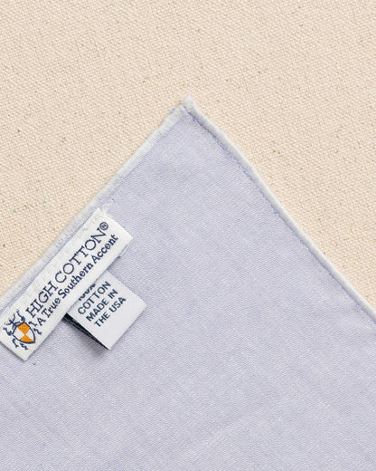 Blue Chambray Pocket Square | Southern Tide Premium