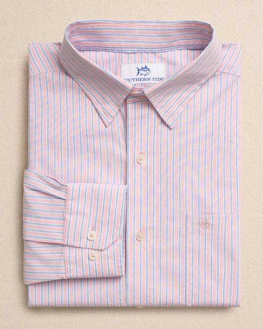 Amelia Island Stripe Charleston Sport Shirt | Southern Tide Sale