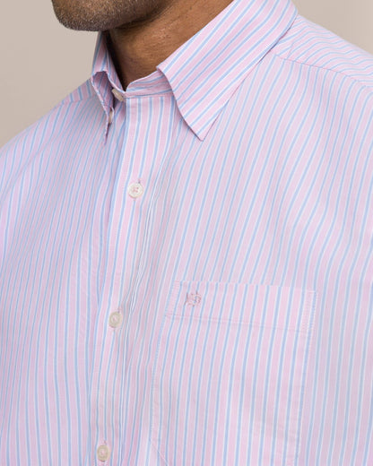 Amelia Island Stripe Charleston Sport Shirt | Southern Tide Sale