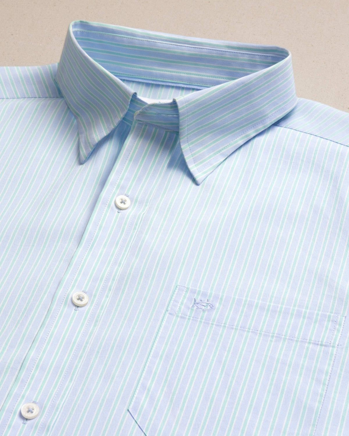 Amelia Island Stripe Charleston Sport Shirt | Southern Tide Sale