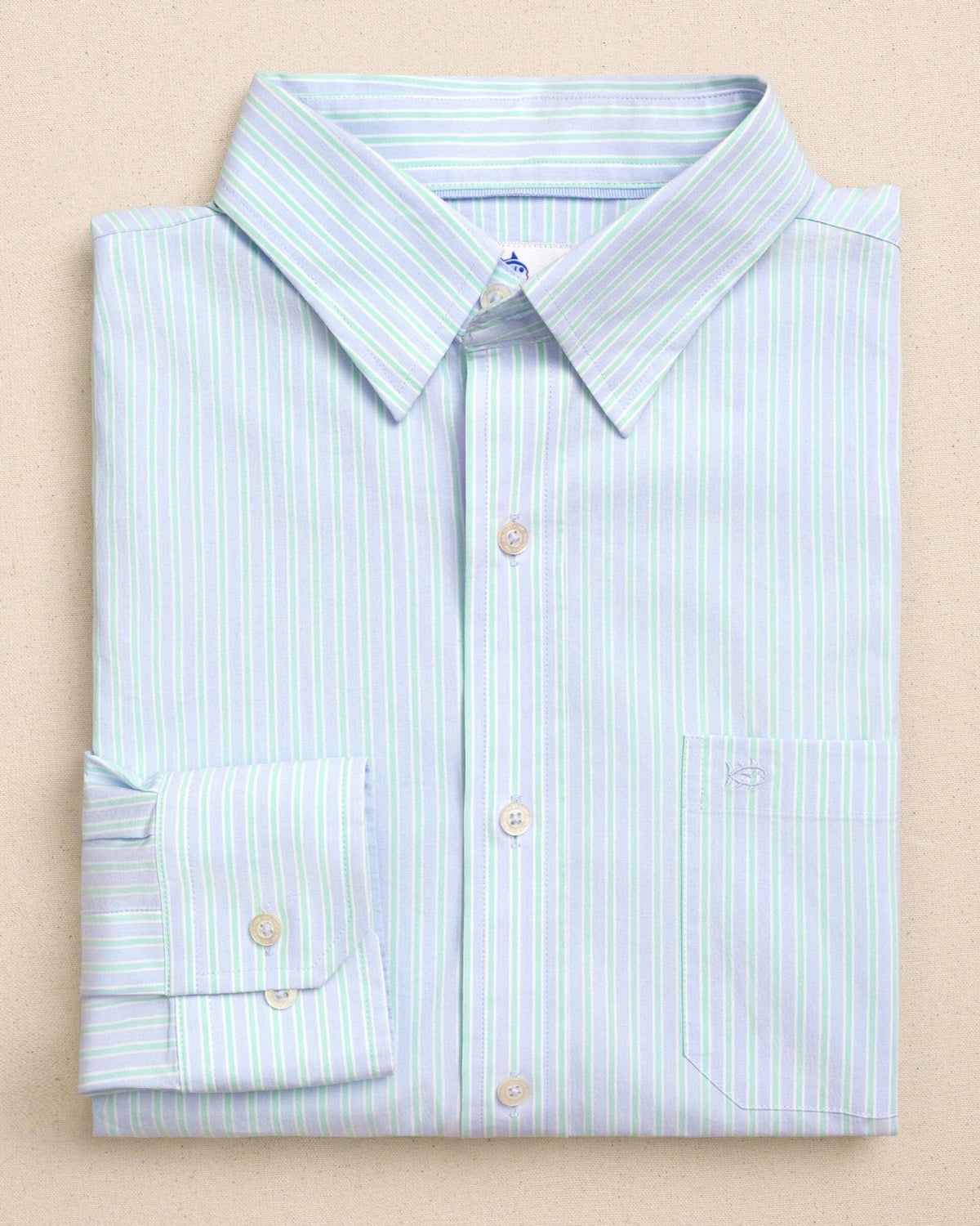 Amelia Island Stripe Charleston Sport Shirt | Southern Tide Sale