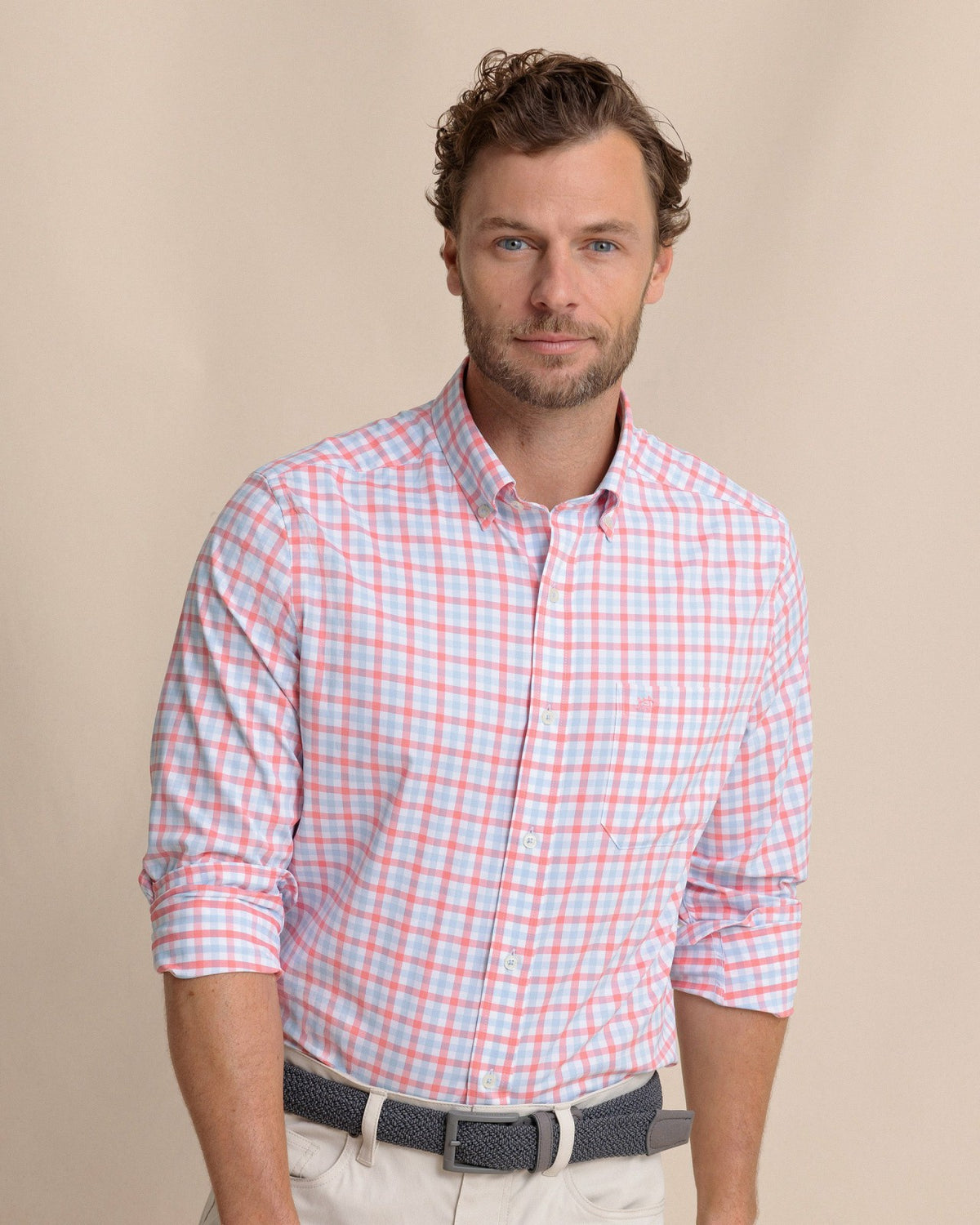 Albemarle Gingham brrr°® Sport Shirt | Southern Tide Signature