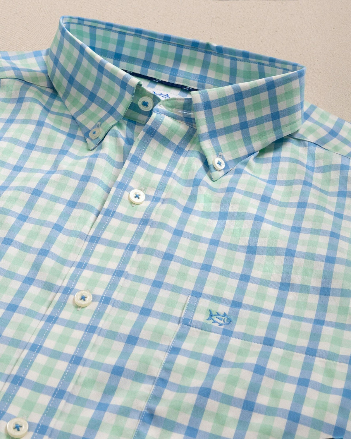 Albemarle Gingham brrr°® Sport Shirt | Southern Tide Signature