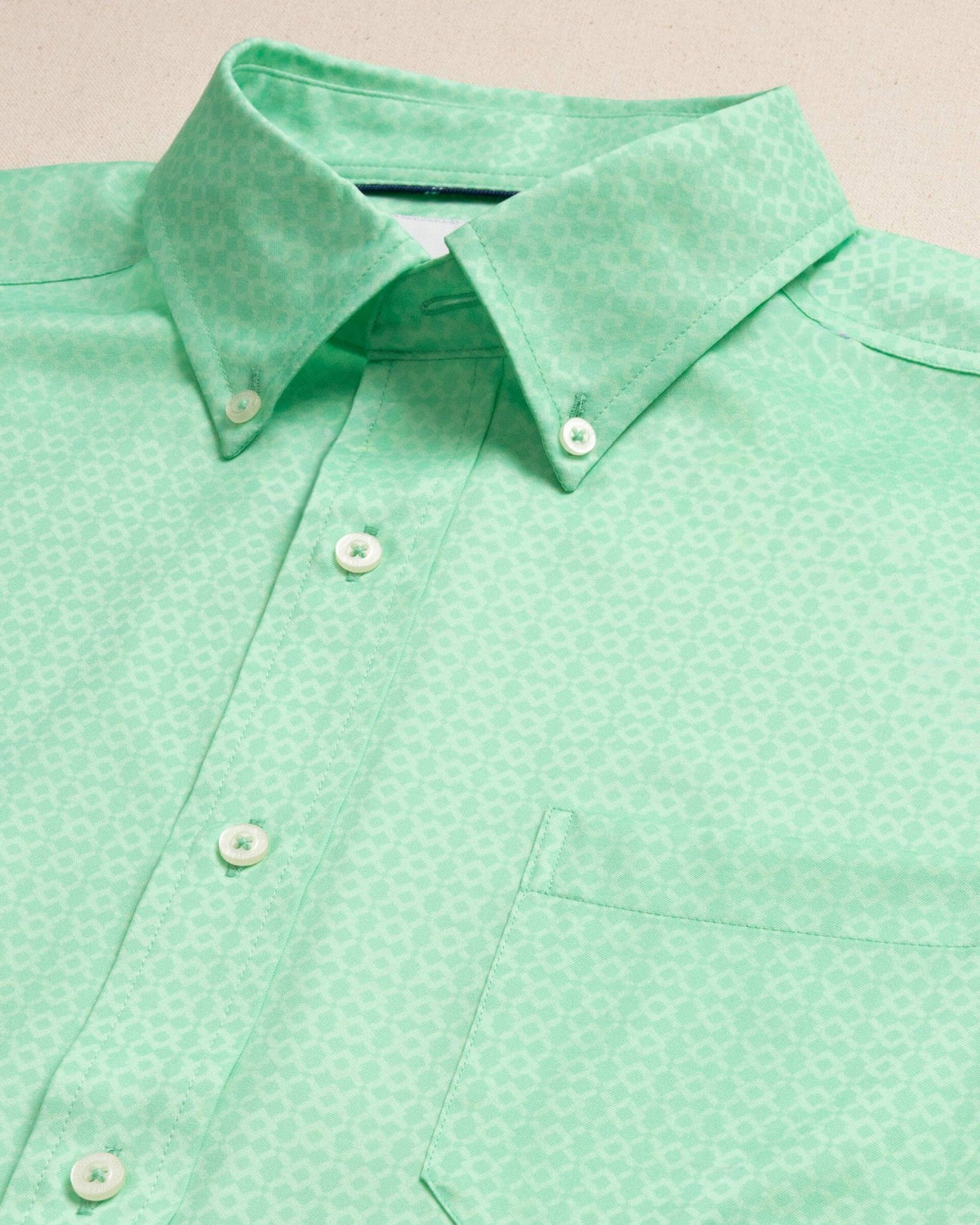 Seaside Geo Short Sleeve Sport Shirt | Southern Tide Smart Buy