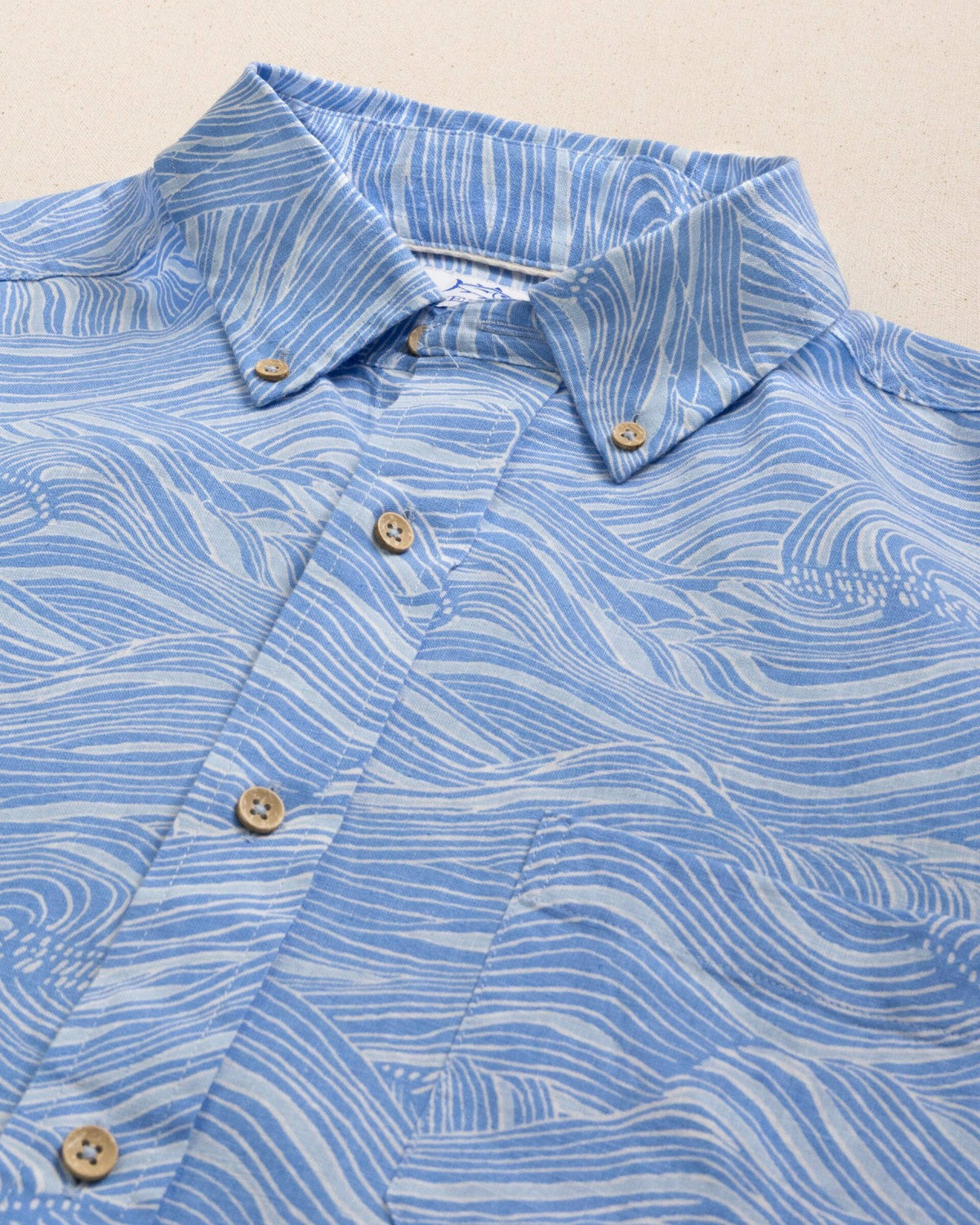 Rolling Waves Short Sleeve Sport Shirt | Southern Tide Customer Favorite
