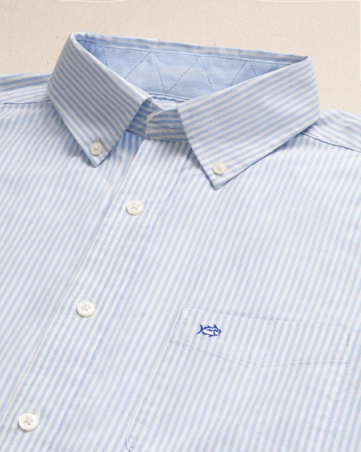 Harborview Charleston Oxford Stripe Sport Shirt | Southern Tide Everyday