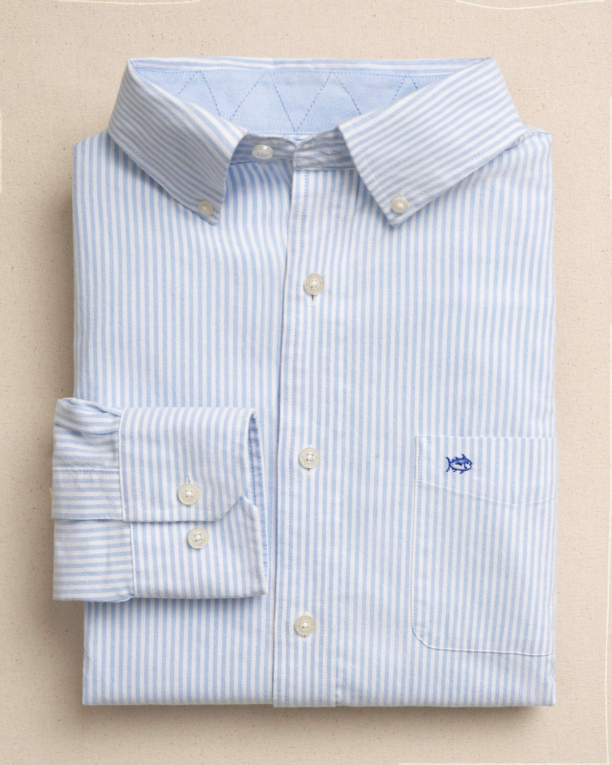 Harborview Charleston Oxford Stripe Sport Shirt | Southern Tide Everyday