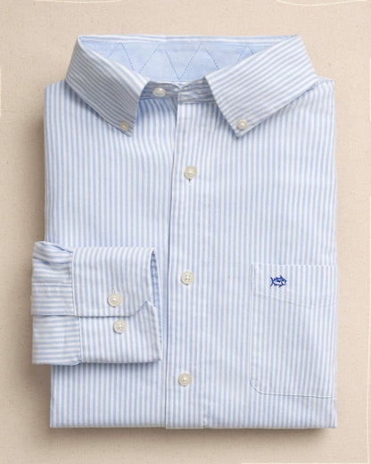 Harborview Charleston Oxford Stripe Sport Shirt | Southern Tide Everyday