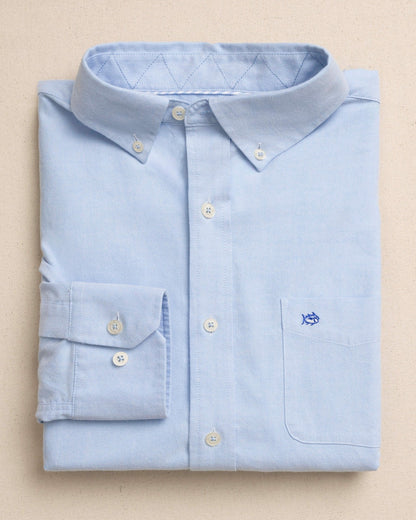 Charleston Oxford Solid Sport Shirt | Southern Tide Trusted