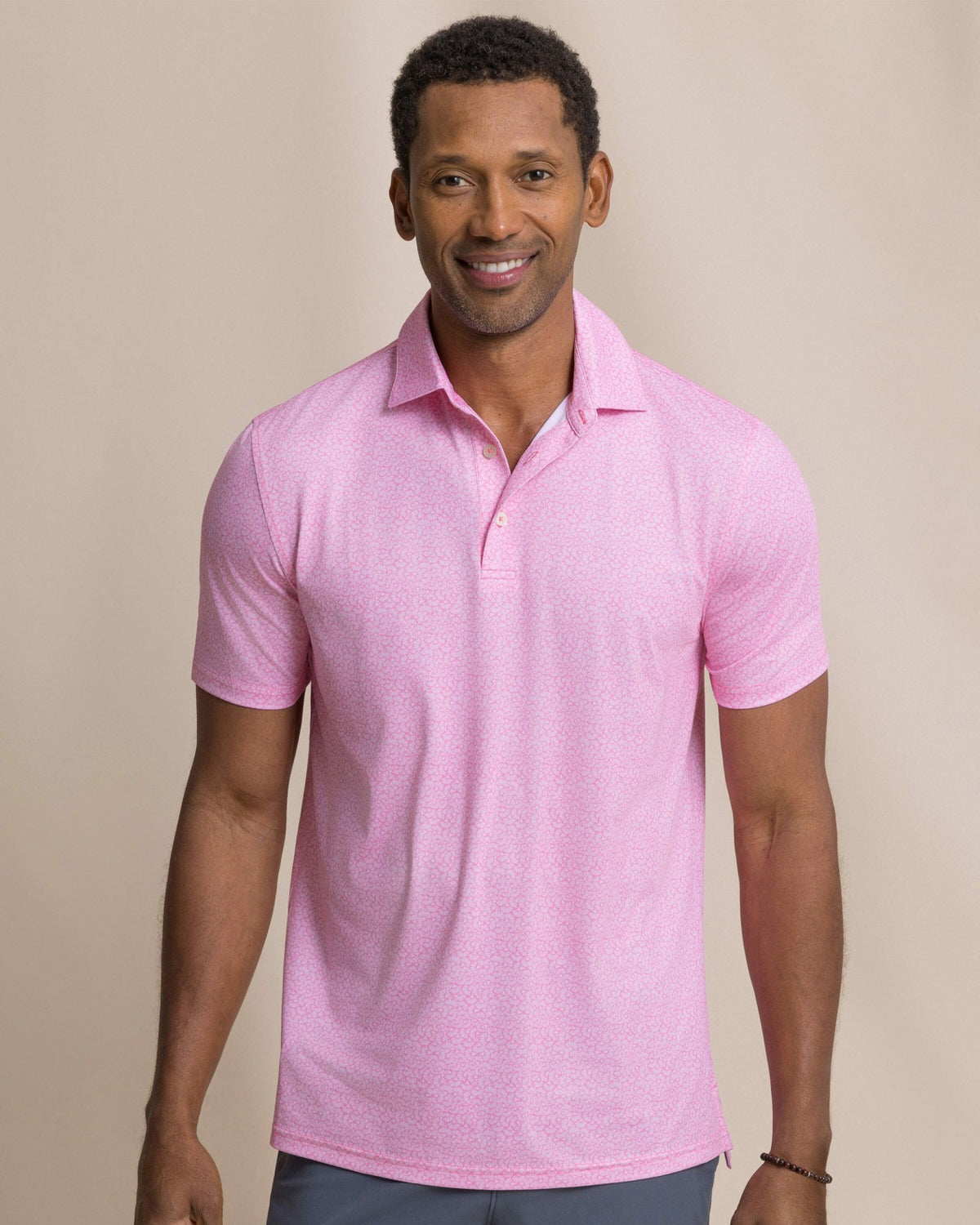 Driver Paradise Shores Printed Polo | Southern Tide Signature