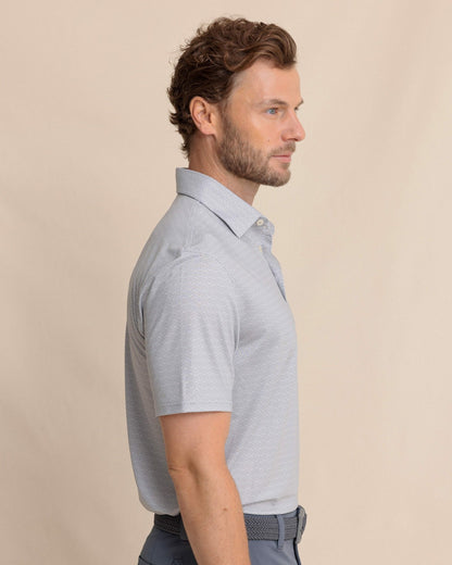 Driver ST Geo Printed Polo | Southern Tide Trusted