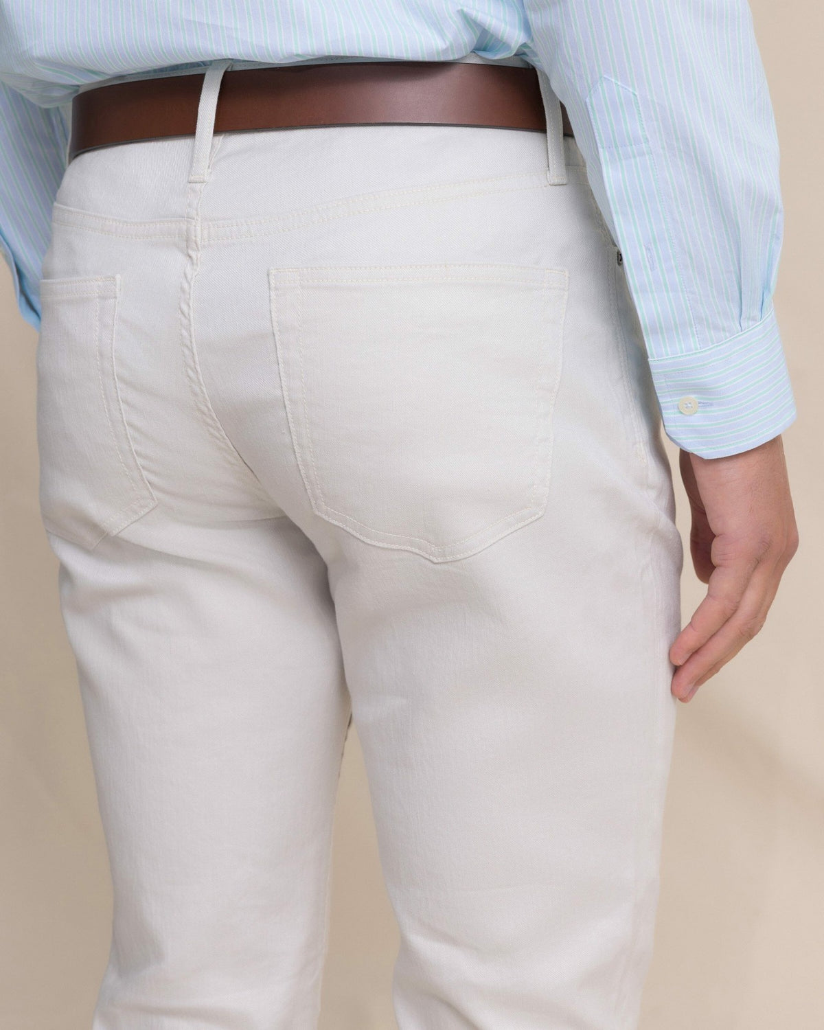 Bluewater Five Pocket Pant - Stone | Southern Tide Top Pick
