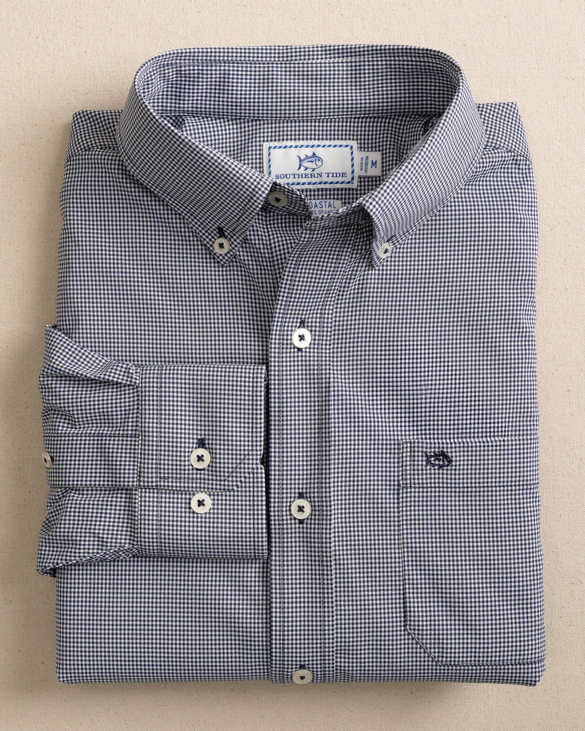 Gingham Intercoastal Performance Sport Shirt | Southern Tide Popular