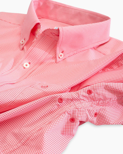 Gingham Intercoastal Performance Sport Shirt | Southern Tide Popular