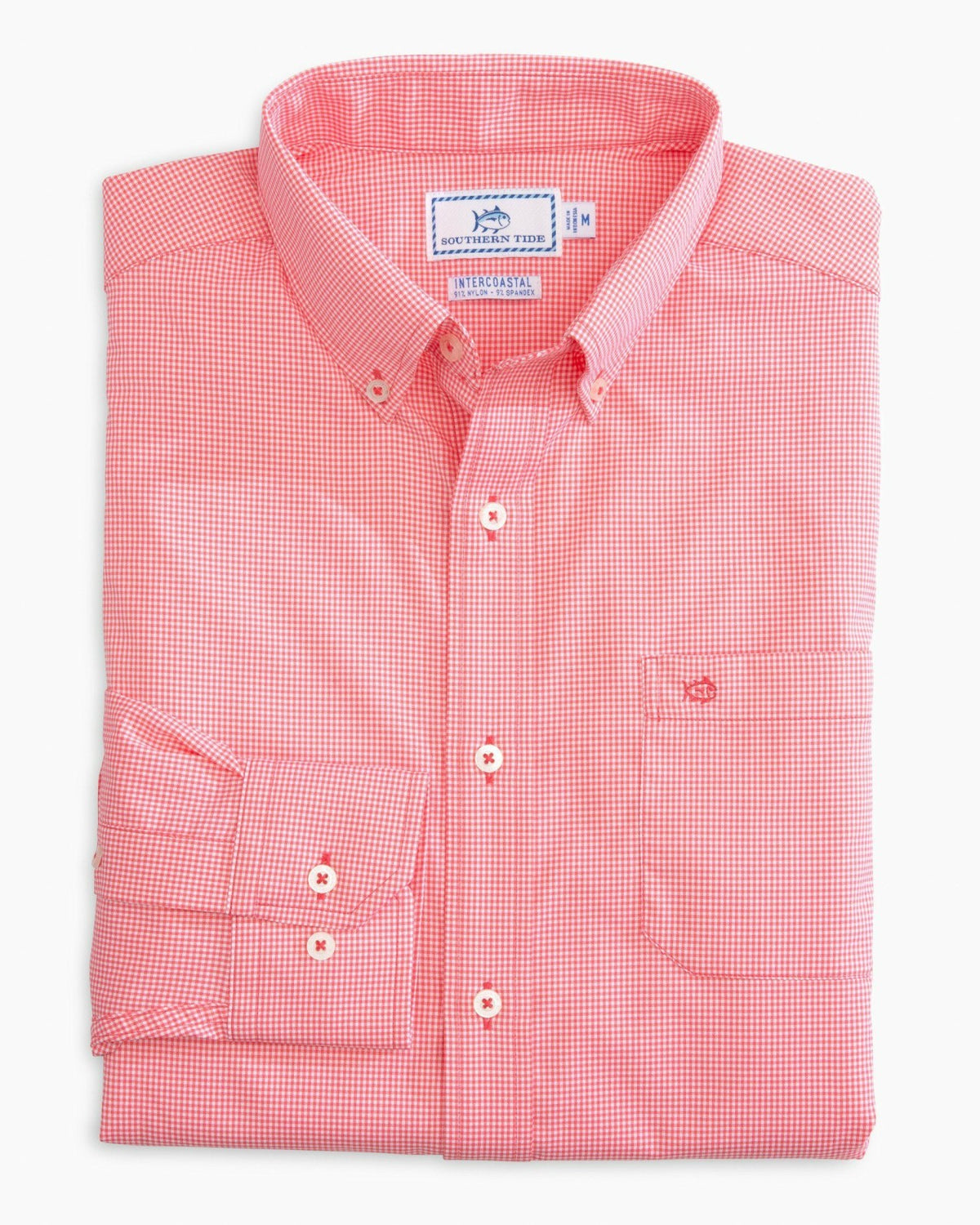 Gingham Intercoastal Performance Sport Shirt | Southern Tide Popular
