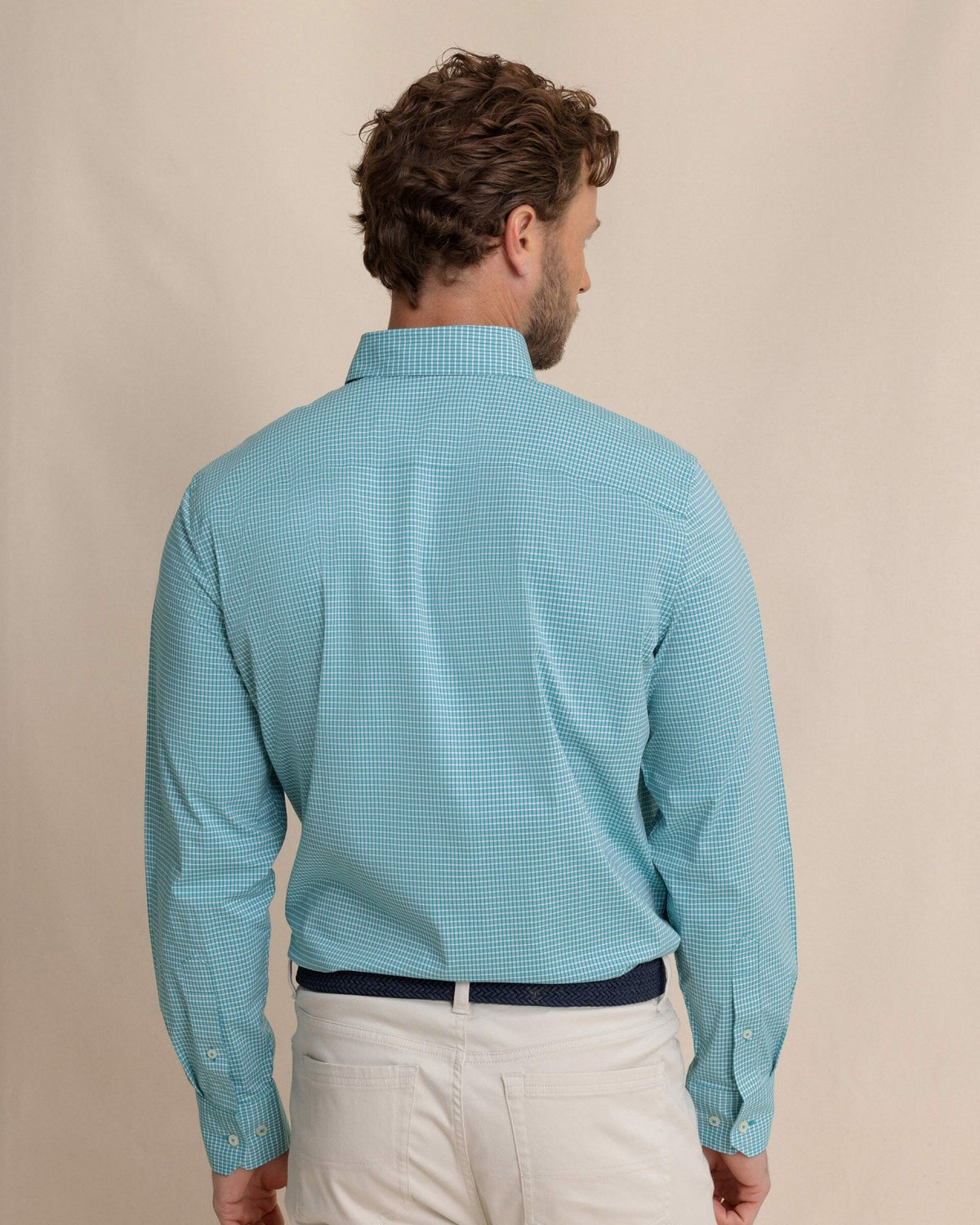 Crofton Plaid Charleston Sport Shirt - Spruce | Southern Tide Essential