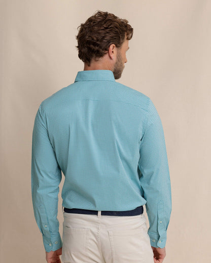 Crofton Plaid Charleston Sport Shirt - Spruce | Southern Tide Essential