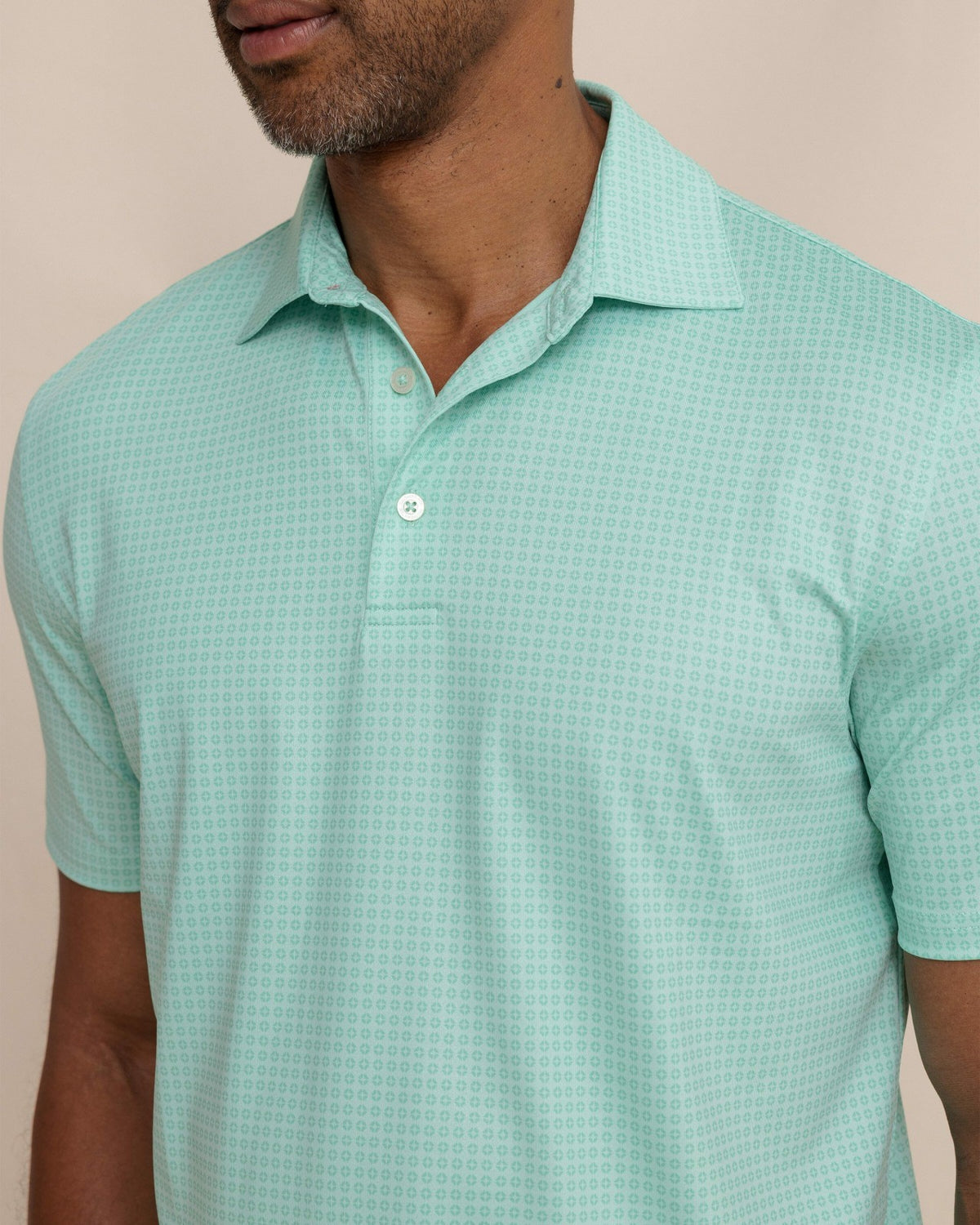 Driver Spring Geo Printed Polo | Southern Tide Everyday