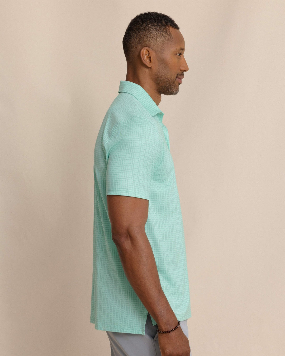 Driver Spring Geo Printed Polo | Southern Tide Everyday