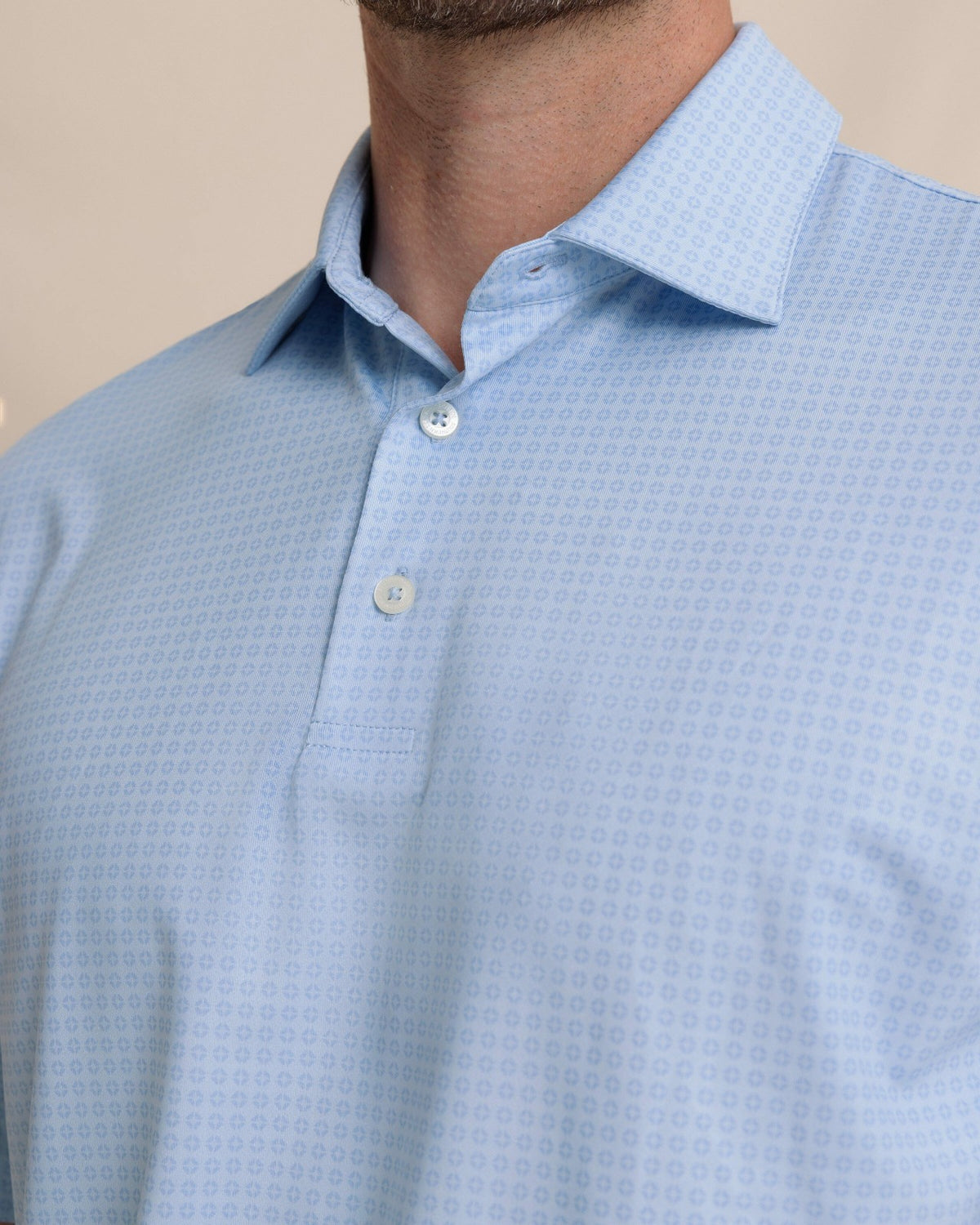 Driver Spring Geo Printed Polo | Southern Tide Everyday
