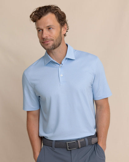 Driver Spring Geo Printed Polo | Southern Tide Everyday