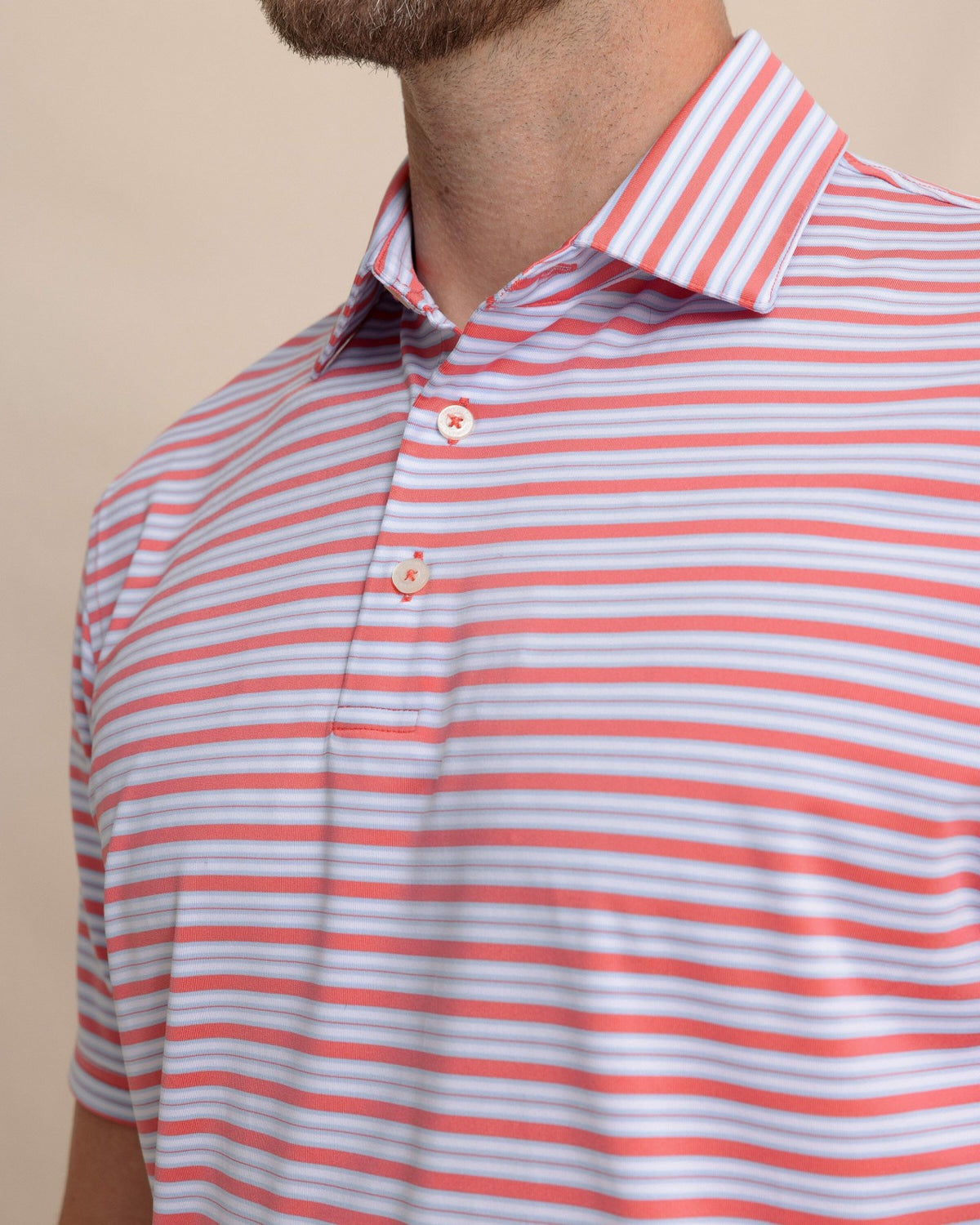 Driver Ocean Hill Stripe Polo | Southern Tide Special Offer