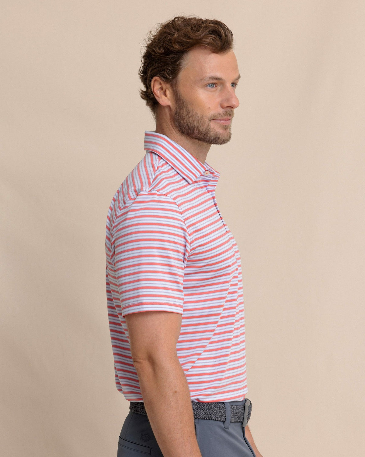 Driver Ocean Hill Stripe Polo | Southern Tide Special Offer