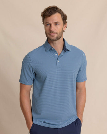 brrr°® Meadowbrook Stripe Polo - Ocean Channel | Southern Tide Quality