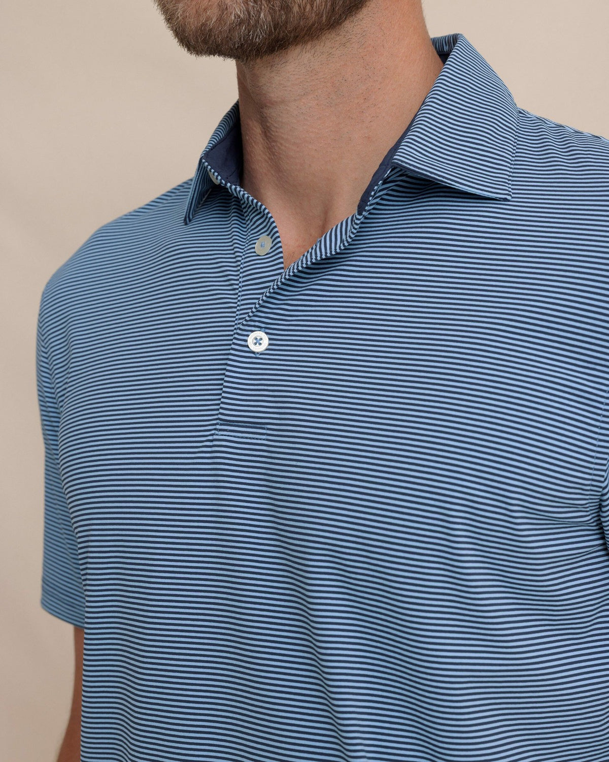 brrr°® Meadowbrook Stripe Polo - Ocean Channel | Southern Tide Quality