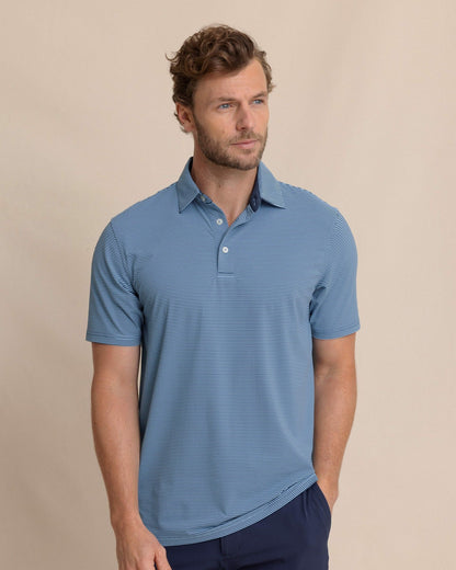 brrr°® Meadowbrook Stripe Polo - Ocean Channel | Southern Tide Quality